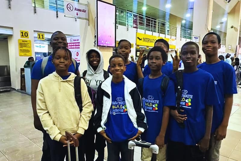 SMAIR young innovators at the Robotics for Good Youth Challenge Nigeria